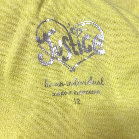 🌸Justice Stripe Pink Top - Picture 4 of 6